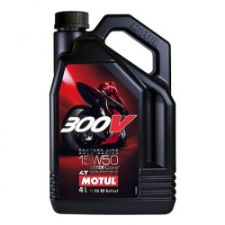 Мотоциклетно масло MOTUL 300V 15W50 4T FL 4L